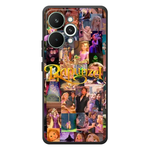 Чехол с принтом «Коллаж Рапунцель» для Realme 15 Pro Чехол с принтом «Коллаж Рапунцель» для Realme 15 Pro