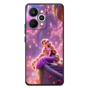 Чехол Рапунцель для RealMe 15 Pro (Рапунцель в замке)