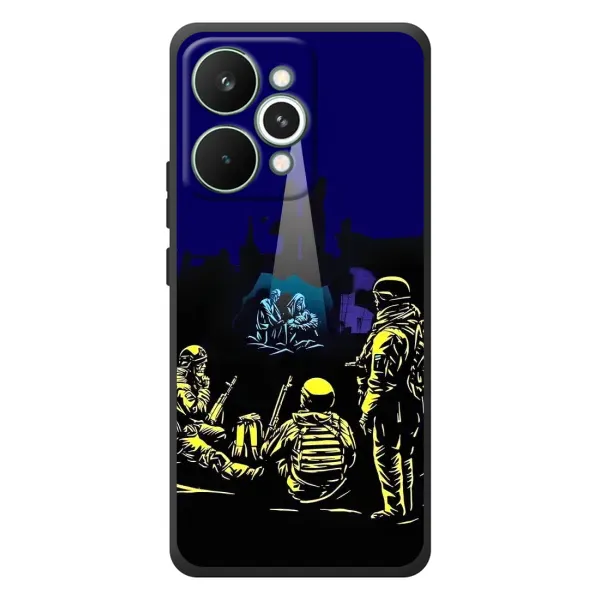 Чохол з принтом «Різдво в Україні» для Realme 15 Pro Чохол з принтом «Різдво в Україні» для Realme 15 Pro