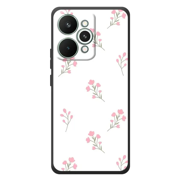 Чохол з принтом «Рожеві квіти» для Realme 15 Pro Чохол з принтом «Рожеві квіти» для Realme 15 Pro
