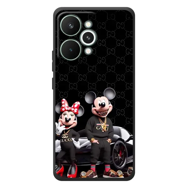 Чохол з принтом «Родина Маусів» для Realme 15 Pro