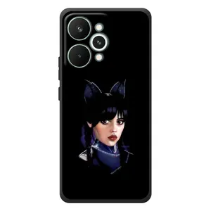 Чохли Венсдей на RealMe 15 Pro Уенсдей (AlphaPrint) (серйозна Венздей)