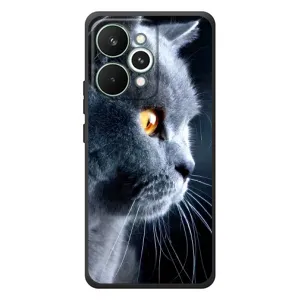 Чехлы с Котиками для RealMe 15 Pro (VPrint) (Серый Кот)