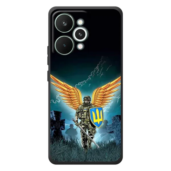 Чехол с принтом «Солдат ЗСУ» для Realme 15 Pro