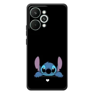 Чохол з принтом Стіч на Realme 15 Pro (Стіч на чорному)