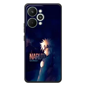 Naruto Anime Чехлы для РеалМи 15 Про (AlphaPrint) (тень Наруто)