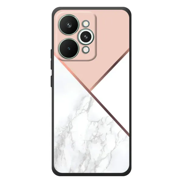 Чохол з принтом «Тройний мрамор» для Realme 15 Pro Чохол з принтом «Тройний мрамор» для Realme 15 Pro