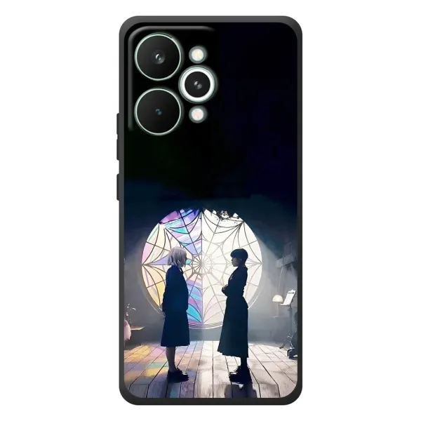 Чохол з принтом «Венздей та Інід» для Realme 15 Pro Чохол з принтом «Венздей та Інід» для Realme 15 Pro