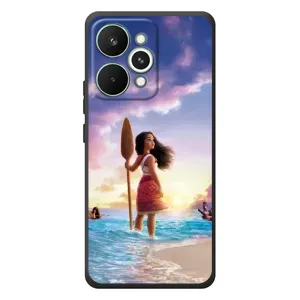 Чехол с мультфильмом Моана RealMe 15 Pro (Моана с веслом)