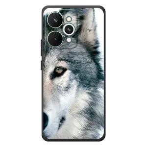 Чехлы с картинками животных RealMe 15 Pro (Волк)