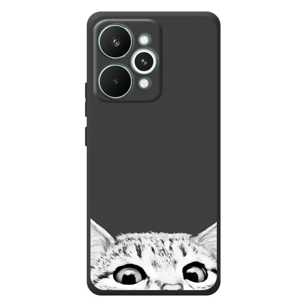 Чехол с принтом «Выглядывает кот» для Realme 15 Pro Чехол с принтом «Выглядывает кот» для Realme 15 Pro