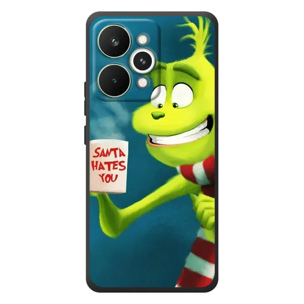 Чохол з принтом «Зелений Грінч» для Realme 15 Pro Чохол з принтом «Зелений Грінч» для Realme 15 Pro