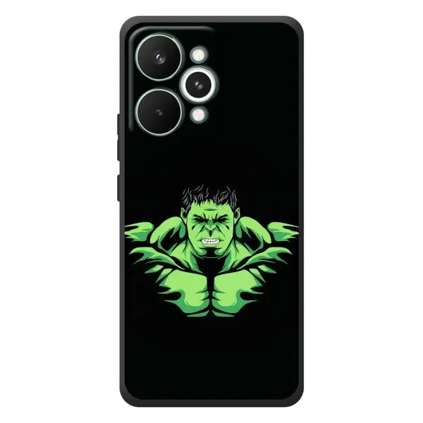 Чохол з принтом «Зелений Халк» для Realme 15 Pro Чохол з принтом «Зелений Халк» для Realme 15 Pro
