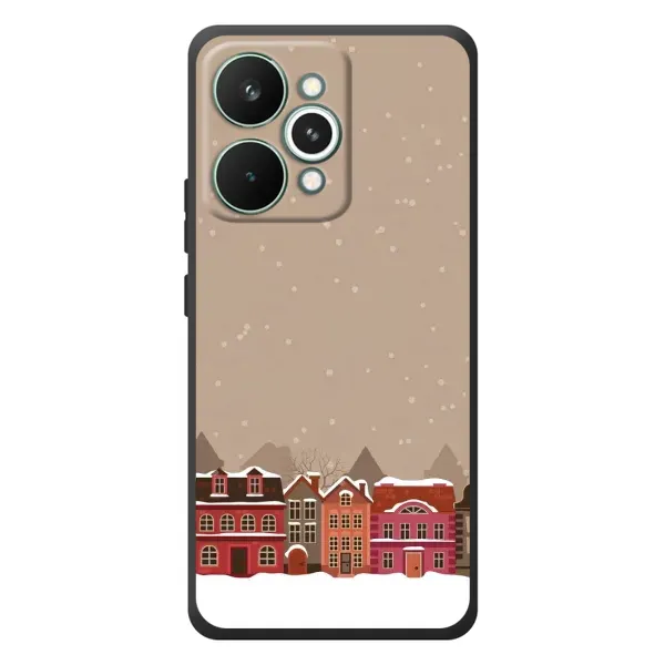 Чехол с принтом «Зимний город» для Realme 15 Pro Чехол с принтом «Зимний город» для Realme 15 Pro