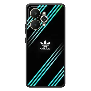 Чохли Адидас для Realme 15 (AlphaPrint) (Адідас з полосами)