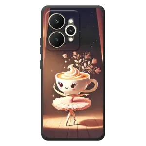 Чохол з мемом Тралалело тралала на Realme 15 (Балерина капучина)