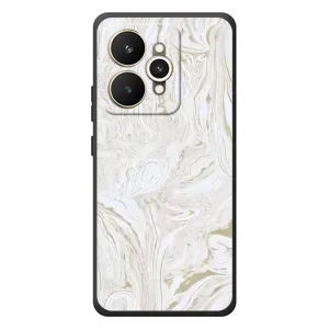 Чехол с принтом «Белый мрамор» для Realme 15
