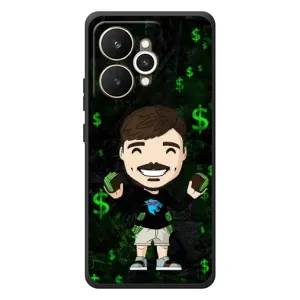 Чехол с принтом «Блогер Beast» для Realme 15