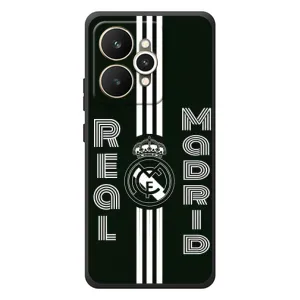ФК Реал Мадрид чохли для Realme 15 (AlphaPrint) (чорно білий Реал)