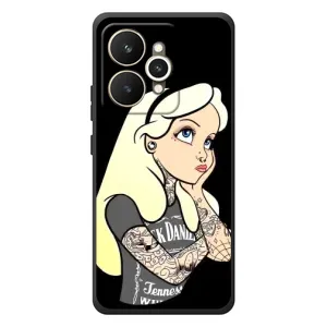 Чохол з друком для Realme 15 - (Мода) (AlphaPrint) (Дівчина в тату)