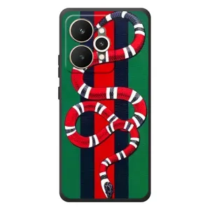 Чохли  GUCCI для Реалмі 15 (AlphaPrint) (Gucci змія)