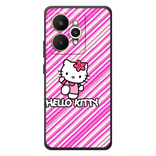 Чохол з принтом «Hello Kytty» для Realme 15