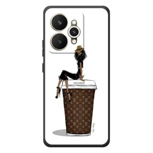 Чохли Луі Вітон для Realme 15 (AlphaPrint - LOUIS VUITTON) (кава LOUIS VUITTON)