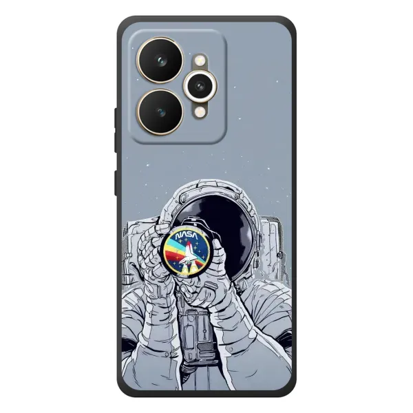 Чохол з принтом «Космонавт фото» для Realme 15 Чохол з принтом «Космонавт фото» для Realme 15