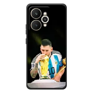 Чохли для Realme 15 (Leo чемпіон) (AlphaPrint) (Кубок Мессі)