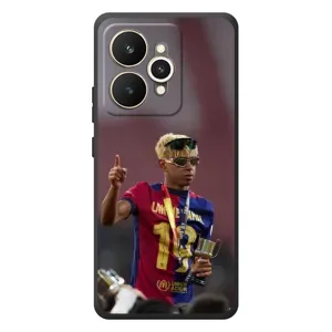 Чехол с футболистом Ламин Ямаль Realme 15 (Lamine Yamal)