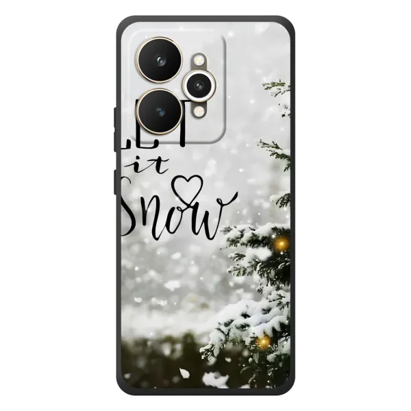 Чехол с принтом «Let it snow» для Realme 15