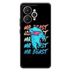 Чехол с принтом «logo Mr beast» для Realme 15