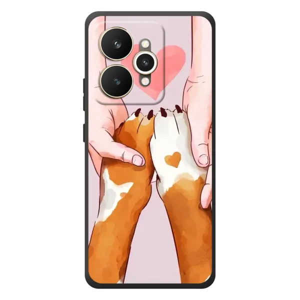 Чехол с принтом «Любовь к собакам» для Realme 15 Чехол с принтом «Любовь к собакам» для Realme 15