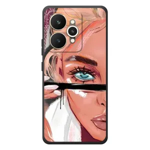 Чохол з друком для Realme 15 - (Мода) (AlphaPrint) (Макіяж)