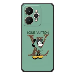 Чохли Луі Вітон для Realme 15 (AlphaPrint - LOUIS VUITTON) (Міккі Маус LV)