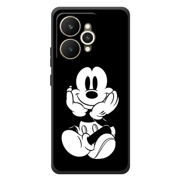 Чехол с принтом «Микки на черном» для Realme 15