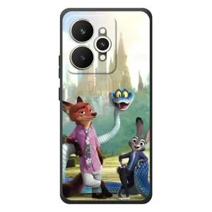 Чохол Зоотрополіс на Realme 15 (Герої мультфільму Зоотрополіс)