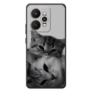 Чохол з малюнком кіт на Realme 15 (Пара котів)