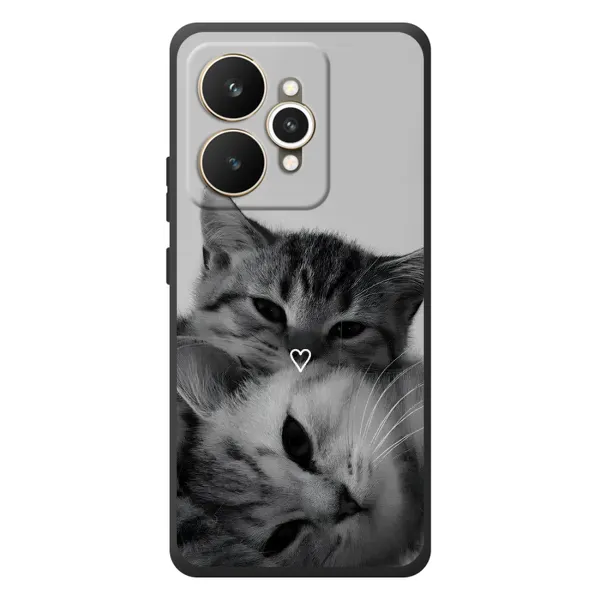 Чехол с принтом «Пара котов» для Realme 15