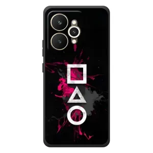 Чохол Гра в кальмара для Realme 15 (Символи Гра кальмара)