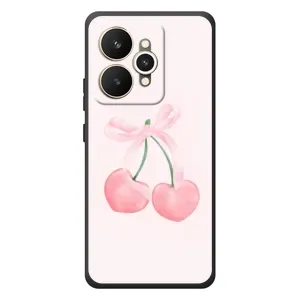 Чохол з розовим принтом для Realme 15 (Рожеві вишні)