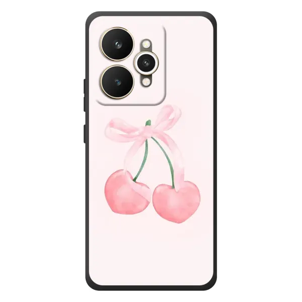 Чехол с принтом «Розовые вишни» для Realme 15