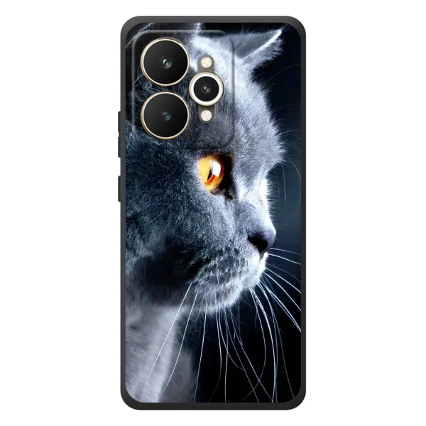 Чехол с принтом «Серый Кот» для Realme 15