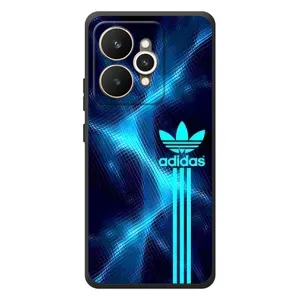 Чохли Адидас для Realme 15 (AlphaPrint) (Синій Адідас)