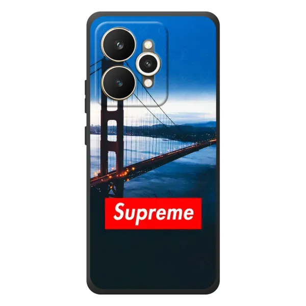 Чохол з принтом «Стиль Supreme» для Realme 15