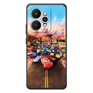 Силіконовий чохол Маквін для Realme 15 (Тачки на трасі)