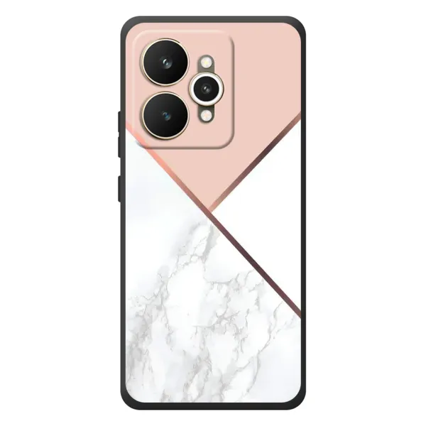 Чехол с принтом «Тройной мрамор» для Realme 15