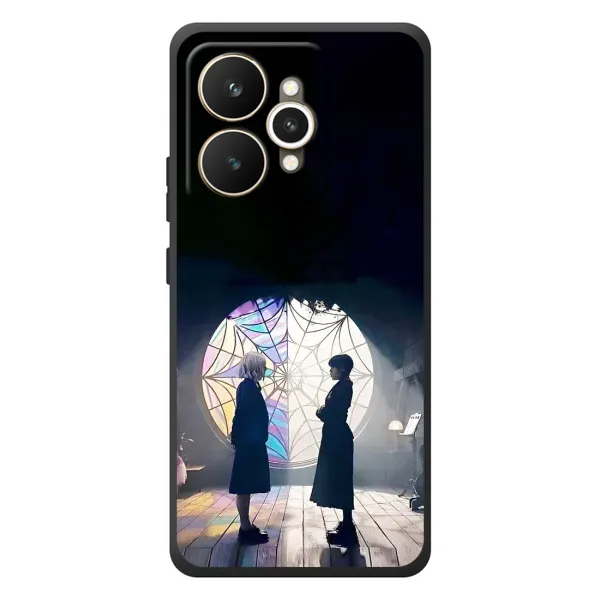 Чехол с принтом «Уэнздей и Инид» для Realme 15 Чехол с принтом «Уэнздей и Инид» для Realme 15