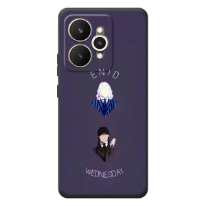 Чохли Венсдей на Realme 15 Уенсдей (AlphaPrint) (Венздей і подруга)