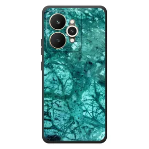 Чехол с принтом «Зеленый мрамор» для Realme 15
